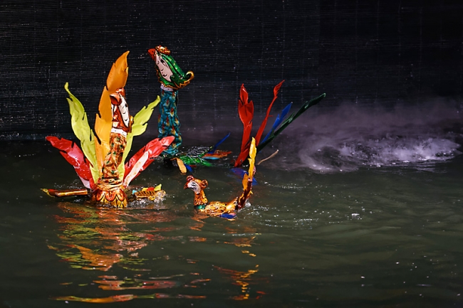 Hanoï-Thang Long water puppet show-033